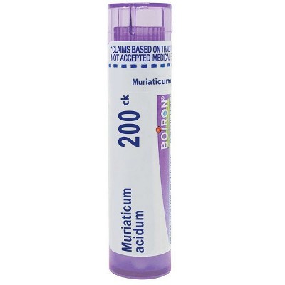 Muriaticum Acidum 200CK by Boiron Homeopathic Single Medicine For First Aid  -  80 Pellet