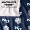 Northwood University Logo Pattern Silky Touch Blanket White 50x60 - 4 of 4