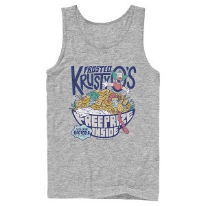Men's The Simpsons Frosted Krusty O's Tank Top - 1 of 4