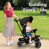 Kinder King 8 in 1 Kids Baby Stroller Tricycle Folding Toddler Trike w/Adjustable Push Handle - 2 of 4