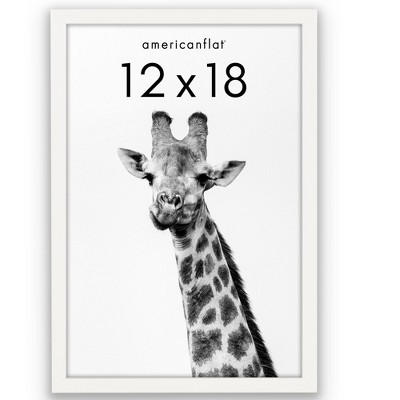 Americanflat Gallery-Style Picture Frame to Secure Artwork, Prints, and Photos