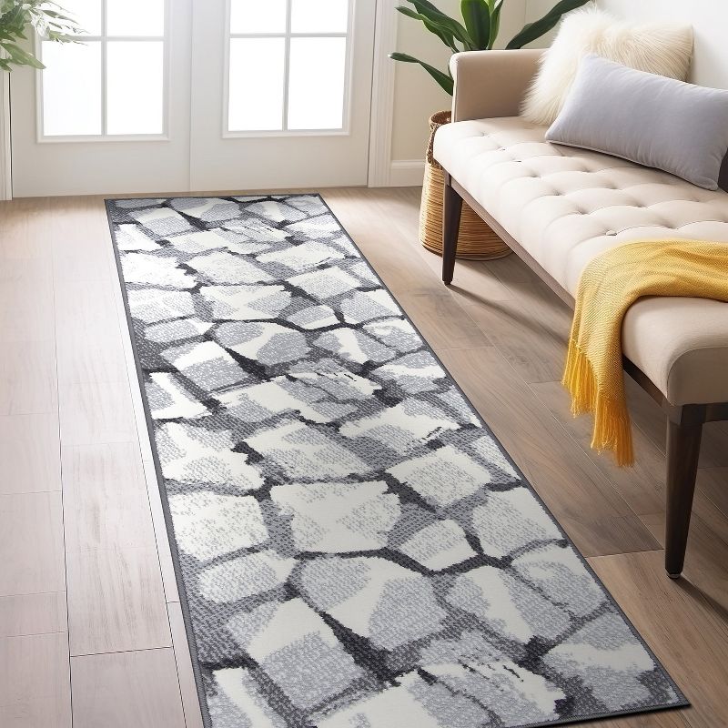 World Rug Gallery Contemporary Abstract Design Area Rug, 2 of 12