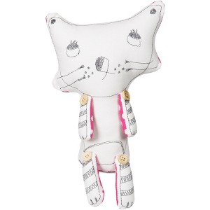 Pavilion Gift Company - Chloe the Cat - 11" Cat Stuffed Animal/Door Stopper - Stuffed Animals - 1 of 4