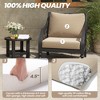 Crestlive Products Outdoor Deep Seat Cushion Set Patio Furniture Cushions with Removable Cover for Chair Sofa Couch - 4 of 4
