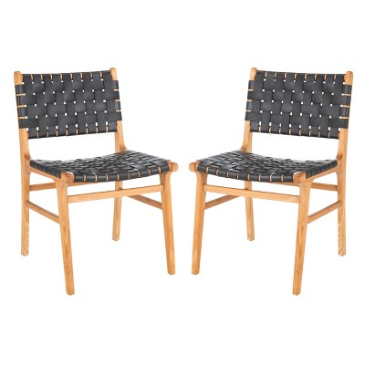 target black dining chair