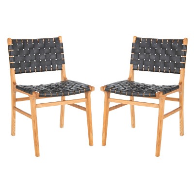 target faux leather dining chairs