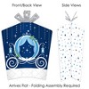 Big Dot of Happiness Fairy Tale Fantasy - Table Decorations - Royal Prince and Princess Party Fold and Flare Centerpieces - 10 Count - 3 of 4