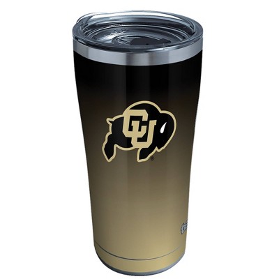 NCAA Colorado Buffaloes 20oz Ombre Stainless Steel Tumbler with Lid