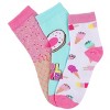 Memoi  Cotton Blend Ankle Socks 3-Pack Assorted - 2 of 3