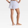 Women's Scalloped Edge Pajama Shorts - Auden™ - 2 of 3