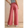 Women's Wide Leg Denim Pants - MIOU MUSE - 2 of 4