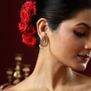 SOHI Women's Magenta Pink The Zayna Drop Earrings - 4 of 4