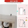 5-Shelf Bookcase, Modern 32'' Wide Freestanding Wooden Bookshelves with Open Compartment, for Office, Library - 3 of 4
