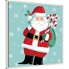 Amanti Art 30"x30" Festive Christmas I by Anne Tavoletti Framed Canvas Wall Art Print - 2 of 4