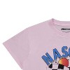 Ladies NASCAR Racing Fashion Shirt - Ladies Classic NASCAR Racing Tee - NASCAR Front and Back Skimmer Tee - 3 of 4