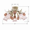 Crystorama Lighting Southport 5 - Light Semi-Flush Mount in  Sage Rose - 2 of 4