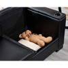 2-Piece PU Leather Sofa Set with Storage & Cup Holders - 4 of 4