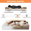 JOEJOY Orthopedic Dog Beds, Washable Dog Sofa with Egg-Crate Foam, Waterproof Lining and Non-Skid Bottom - 3 of 4