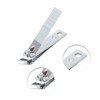 Unique Bargains Reusable Nail Clippers Set Toenail Clippers White 1 Set - 3 of 4