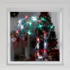 Northlight LED Candy Cane Window Silhouette Christmas Decoration - 12" - Multicolor Lights - 3 of 4