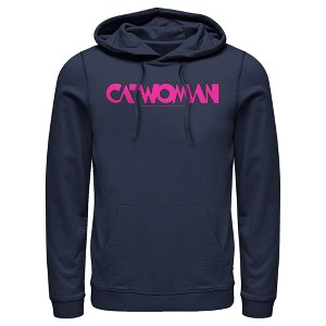 Men's Batman Catwoman Logo Pull Over Hoodie - 1 of 3