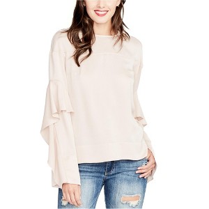 Rachel Roy Womens Ruffle-sleeve Tunic Blouse - 1 of 1
