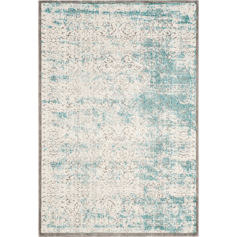 3'x5' Banha Rug Turquoise/Ivory - Safavieh