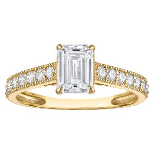 Naturalux 14K Gold 1.35 cttw Lab Grown Diamond Ring - 1 of 4