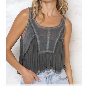 Women's Washed Tank - POL - 1 of 2
