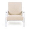 Dexmalle Patio Lounge Club Chair with Beige Cushion - 4 of 4