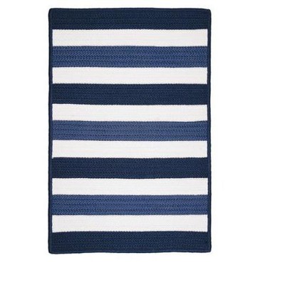 Colonial Mills Portico Braided Rug, Nautical 2'x3', Rectangle Shape