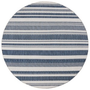 Beach House BHS410 Power Loomed Stain Resistant Non-Shedding Indoor/Outdoor Rugs - Safavieh - 1 of 4