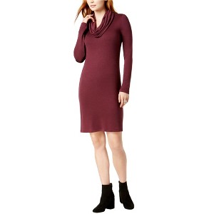 maison Jules Womens Cowl-Neck Fit & Flare Dress - 1 of 1