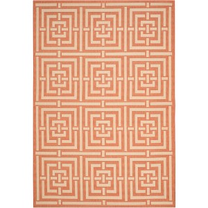 Courtyard CY6937 UV & Stain Resistant Non-Shedding Power Loomed Indoor/Outdoor Rugs - Safavieh - 1 of 4