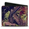 Adult Transformers Devastator/Dinobots 1985 Box Art Bi-Fold Wallet - 2 of 3