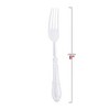 Smarty Had A Party White Baroque Plastic Dinner Forks - 480 pcs - 3 of 4
