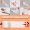 MEDca Self-Adhesive Tape, 12 Pack - 2” x 5 Yards, Elastic Bandage Rolls & Athletic Wrap for Sprains, Swelling, & Soreness, White - 2 of 4