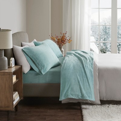3Pcs Lightweight Ultra Soft Sheet Set, 200 GSM Solid Brushed Micro Plush Bedding Set, St. Patrick's Day Deal