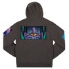 Evangelion Unit-01 Long Sleeve Pepper Hooded Sweatshirt - 2 of 4