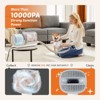 Musment Professional Dog Grooming Clippers with 2.5L Cup, 3 Suction Modes, Cordless Clippers, 5 Groomer Tools, Low Noise Pet Hair Trimmer - 4 of 4