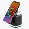 iHome Bluetooth Speaker with Wireless Charger and Night Light – Dark Gray (iPBT50DG) - image 4 of 4