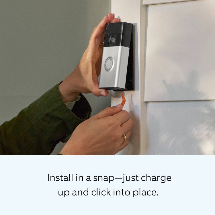 Ring Starter Set with Battery Doorbell and Indoor Cam: Security Wi-Fi System, 2 Cameras, 5 of 12