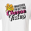 Women's - Mean Girls - Whatever I'm Getting Cheese Fries Cropped Graphic T-Shirt - 2 of 4