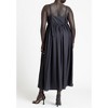 ELOQUII Women's Plus Size Printed Flower Maxi Dress - 3 of 4
