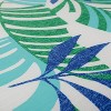 Pillow Perfect - 2pc Indoor Outdoor Reversible Chair Pads Islamorada Blue/Green - image 4 of 4