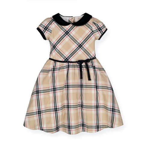 Hope & Henry Girls' Peter Pan Collar Dress, Toddler - image 1 of 4