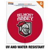 Belmont Abbey College Primary Logo Automotive Car Window Locker Circle Bumper Sticker - 2 of 4