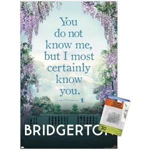 Trends International Netflix Bridgerton - You Don't Know Me Unframed Wall Poster Prints - 1 of 4