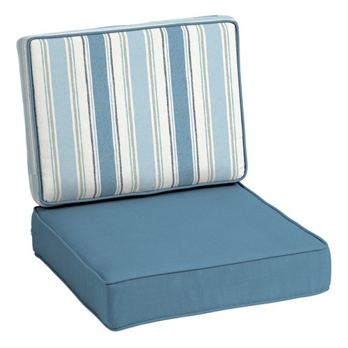 Arden selections acrylic canvas texture outdoor deep seat cushion set sale
