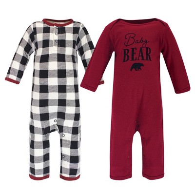 Touched By Nature Baby Unisex Holiday Pajamas, Baby Bear : Target